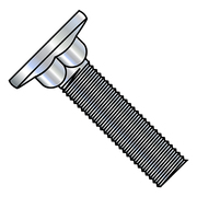 ZORO SELECT 1/4-20X1 1/2 CARRIAGE BOLT FLAT HD F/T ZINC 1424CF