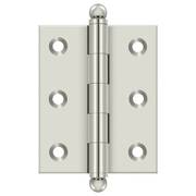 Deltana Bright Nickel Door and Butt Hinge CH2520U14