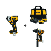 Dewalt Cordless Impact and  Drill  w/DCB205-2CK DCF888B/DCD999B/DCB205-2CK