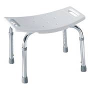 Moen 20" L, lustrous, High Impact Polypropylene, Legs: Polished Anodized Aluminum, Feet: Gray Rubber DN7025