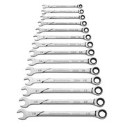 Kd Tools Universal Spline Metric Xl Combination Ratcheting Wrenches, 14 P, 120Xp KDT86426