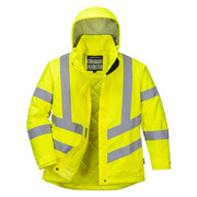 Portwest Ladies Hi-Vis Winter Jacket, S LW74