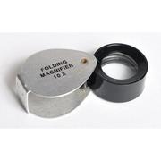 United Scientific Folding Magnifier In Aluminum Case, 10X MPF010