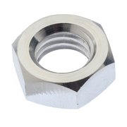 Ampg Hex Nut, M6, Titanium, Grade 2, Plain, 1 in Ht NUT950M6C