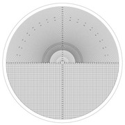 Suburban Optical Comparator Combination Grid/Radi OC-1-10X