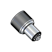 ZORO SELECT Captive Panel Screw, 1032X.280X.036 Thrd Sz, 0.28 in Lg, Plain 196477