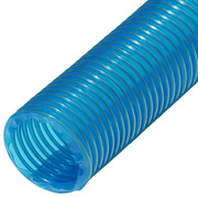 Rubber-Cal "PVC Flexduct" General Purpose - 12" ID x 25' (Fully Stretched) - Blue 01-203