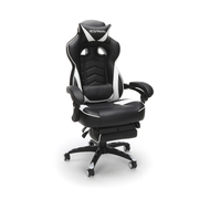 Respawn Reclining Gaming Chair/Footrest, White RSP-110-WHT