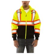 Tingley High Visibility Sweatshirt, M, Polyester S78122C