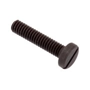 AMPG #8-32 x 3/4 in Slotted Pan Machine Screw, Black Oxide Alloy Steel SCR55038