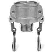 Usa Industrials Cam and Groove Fitting, 316SS, B, 3/4" Coupler x 3/4" Male NPT BULK-CGF-13