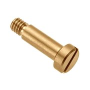 AMPG Shoulder Screw, 2A Thr Sz, 3/16 Thr Lg, 1/2 in Shoulder Lg, Brass STR40631C08