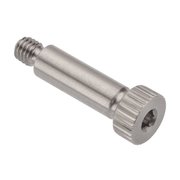 AMPG Shoulder Screw, 5g6g Thr Sz, 3.8mm Thr Lg, 12 mm Shoulder Lg, 18-8 Stainless Steel STR601M4X12-SHORT