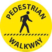 Nmc Pedestrian Walkway Walk On Sign WFS56