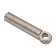 AMPG Rod End, 18-8 Stainless Steel, Plain, 3/8"-16 Thrd Sz, 1 in Thrd Lg, 3-3/8 in Overall Lg Z0041SS