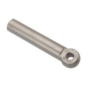 AMPG Rod End, 18-8 Stainless Steel, Plain, 1/2"-13 Thrd Sz, 1 in Thrd Lg, 4-1/2 in Overall Lg Z0043SS