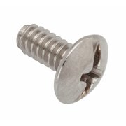 ZORO SELECT Binding Screw, #6-32 Thd Sz, 316 Stainless Steel, 5 PK 2JGL3