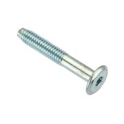 AMPG 5/16"-18 x 60 mm Hex Extra Wide Machine Screw, Zinc Plated Steel Z4495-ZN