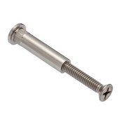 Zoro Select Arch Barrel, 1/4"-20, 1 9/16 in Brl Lg, 3/8 in Brl Dia, 316 Stainless Steel Plain Z5197