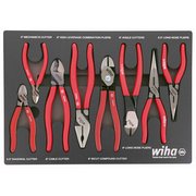 Wiha Classic Grip Pliers and Cutters Tray 8pc 34682