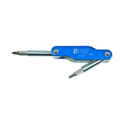 Klein Tools Phillips, Slotted, Square, Schrader Valve Insertion, Core Removal Bit 8.75", Drive Size: 5/16", 1/4" 32534