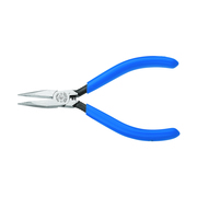 Klein Tools 4 13/16 in Needle Nose Plier Plastic Dipped Handle D322-41/2C