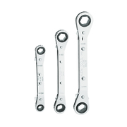 Klein Tools Reversible Ratcheting Box Wrench Set, 3-Piece 68244