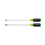 Klein Tools Screwdriver Set, Long Blade Slotted and Phillips, 2-Piece 85072