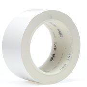 3M Vinyl Tape 471, White, 2"x36 yd, PK24 471