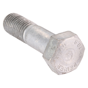 ZORO SELECT Class 10.9, M20-2.50 Structural Bolt, Hot Dipped Galvanized Steel, 75 mm L, 25 PK M04210.200.0075
