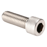 ZORO SELECT 1/2"-13 Socket Head Cap Screw, Plain 18-8 Stainless Steel, 1-1/2 in Length, 10 PK U51050.050.0150