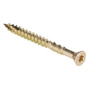 Zoro Select Deck Screw, #10 x 2 in, Steel, Flat Head, Torx Drive, 200 PK U30251.019.0200