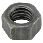 Zoro Select Hex Nut, 1/2"-13, Steel, Grade 5, Black Oxide, 7/16 in Ht, 50 PK U01100.050.0001