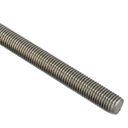 Zoro Select Fully Threaded Rod, 3/4"-10, 12 in, Stainless Steel, 316, Plain Finish 44591