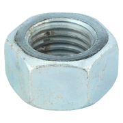 Zoro Select Hex Nut, 1"-8, Steel, Grade 5, Zinc Plated, 55/64 in Ht, 5 PK U01300.100.0001