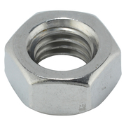 Zoro Select Hex Nut, M8-1.25, A2 Stainless Steel, Not Graded, Plain, 6.50 mm Ht, 50 PK M51080.080.0001