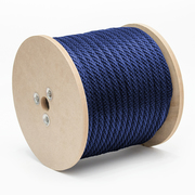 Kingcord 5/8 in. x 200 ft. Royal Blue Solid Braid Polypropylene Derby Rope 302611TV