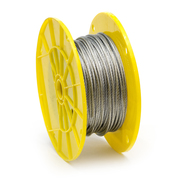 Kingchain 1/8 in. x 500 ft. Galvanized Aircraft Cable 7x7 Construction 503772