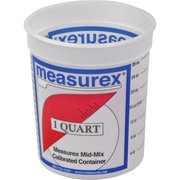 Encore LT30916 16 oz & 1 Pint Tall Mix & Measure Container