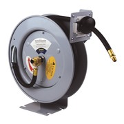 927742-4 50 ft. Retractable Grounding Wire Reel, Silver, Cable Coated: No