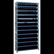 1239-102YL - Quantum Storage - Shelving Unit, 7 Shelves, 30 Bins