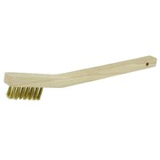 TOUGH GUY, Curved Handle, Stainless Steel, Scratch Brush - 1VAG2