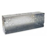 Raco Electrical Box, 130 cu in, Gang Box, 5 Gangs, Galvanized steel 944