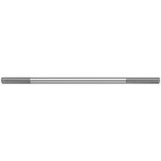 Zoro Select Double-End Threaded Rod, 3/4"-16 Thread to 3/4"-16 Thread, 30 in, Aluminum, Plain LINK75030EA