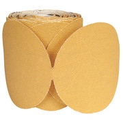 Norton Abrasives PSA Disc Roll, No Hole, 5 In, P60G, AlO 66261149831