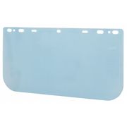 Mcr Safety Faceshield Visor, Polycarbonate, Clear, 8 in H x 16 in W 181540