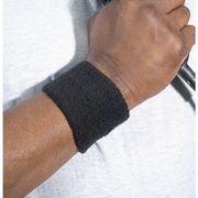 Chill-Its By Ergodyne Wristband, Black, Universal, PK2 6500