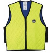 Chill-Its By Ergodyne Large Cooling Vest, Hi-Vis Lime 6665