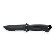 Gerber Fixed Blade Knife, Black SS, 4 7/8 In 22-41629