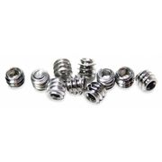 Acorn Controls Cup Point Hex Head Set Screws, Chrome, 6-32, 10 PK 0181-012-001